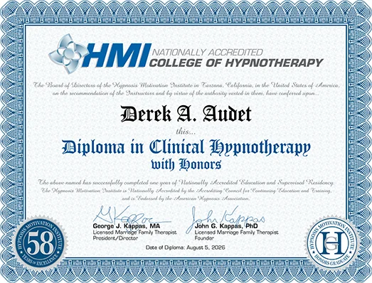 diploma-derek-audet Temporary Diploma